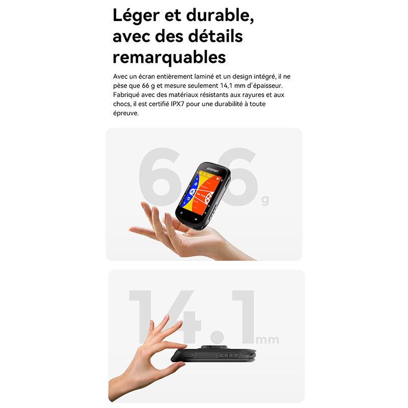 GPS compteur iGPSport BSC200S couleur – vue 13
