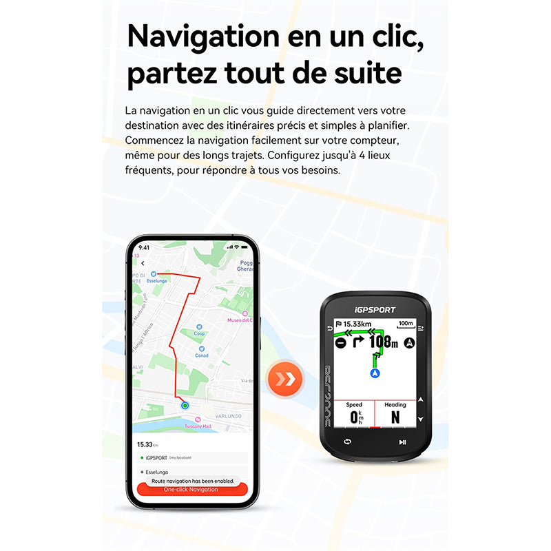 GPS compteur iGPSport BSC200S couleur – vue 15