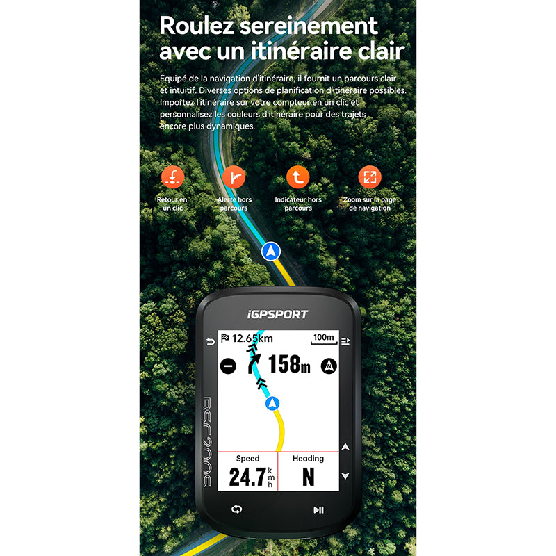 GPS compteur iGPSport BSC200S couleur – vue 18