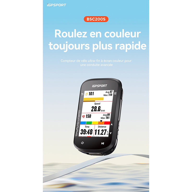 GPS compteur iGPSport BSC200S couleur – vue 27