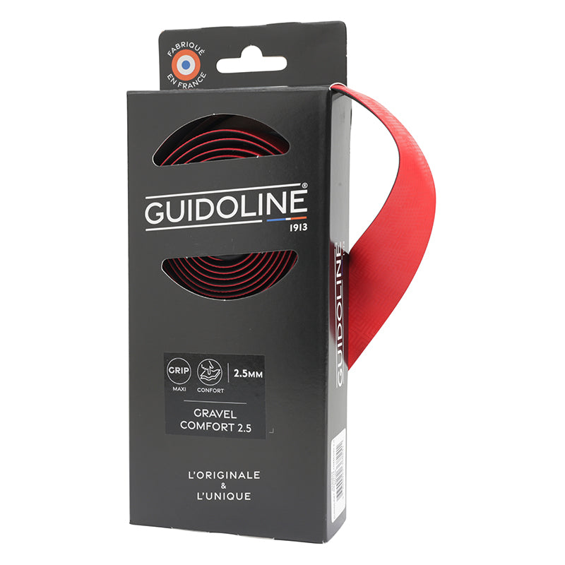Ruban de cintre Velox Gravel Comfort – 2,5 mm Rouge