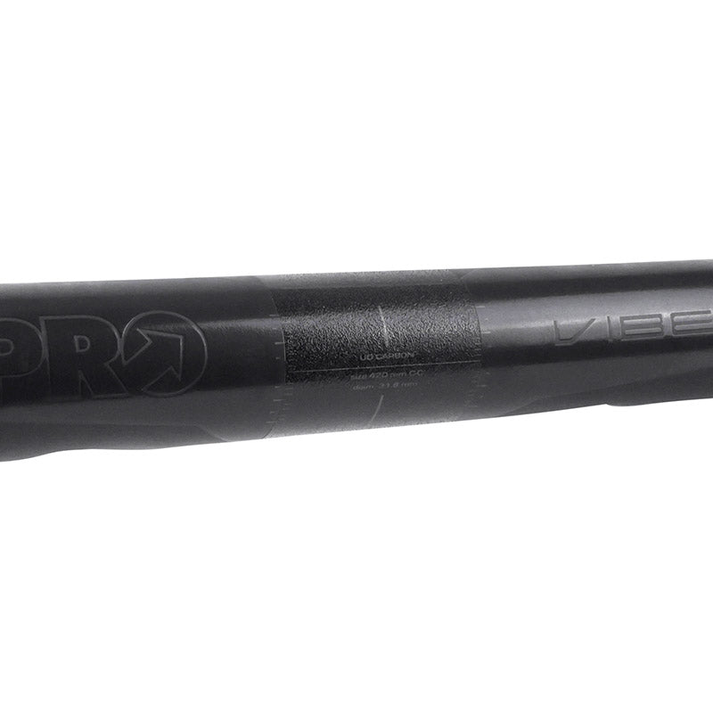 Cintre route Pro Vibe Anatomic carbone noir 42 cm 31,8 mm – vue 5
