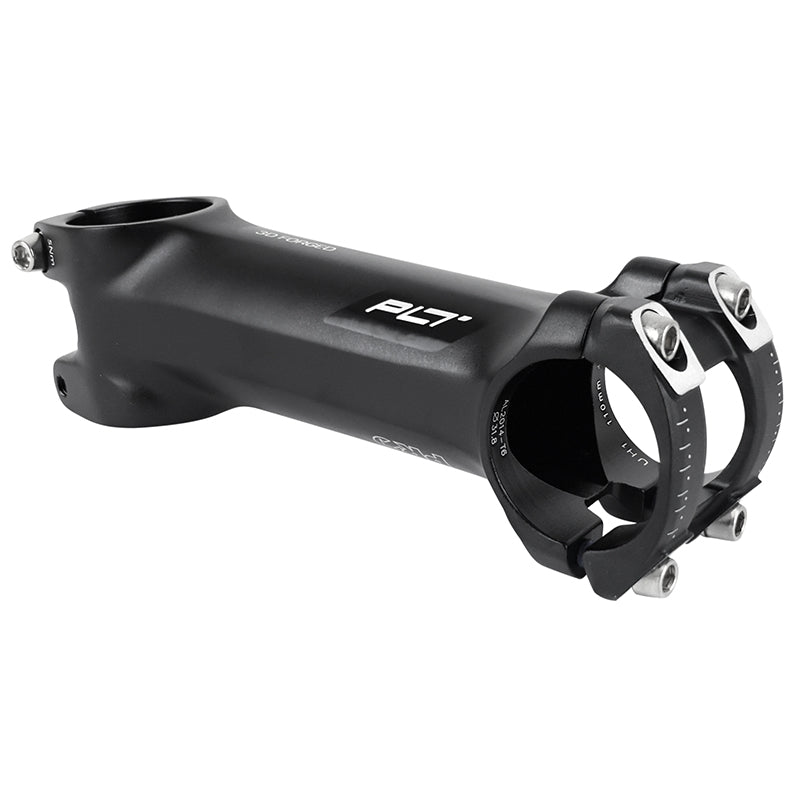 Potence route Pro PLT alu noir réversible ±10° 31,8 mm – 110 mm