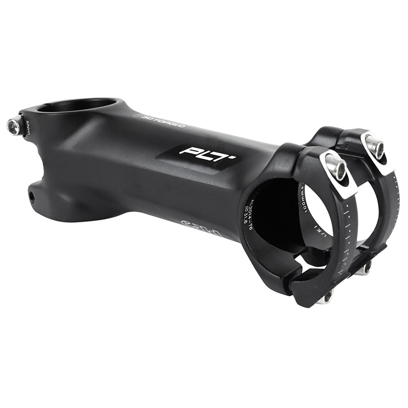 Potence route Pro PLT alu noir réversible ±10° 31,8 mm – 100 mm