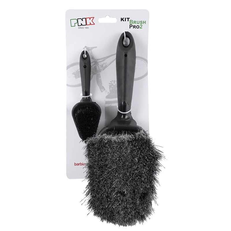 Brosses de nettoyage vélo nylon grande et petite (lot de 2) – vue 5