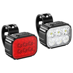 Kit éclairage USB 500 et 100 lumens noir avant et arrière