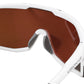 Lunettes vélo Visionair anti-buée monture blanche verres Revo rouge – vue 5