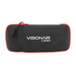 Lunettes vélo Visionair anti-buée monture blanche verres Revo rouge – vue 8