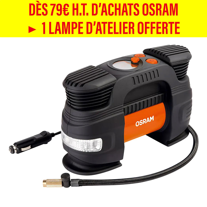 Compresseur universel Osram Tyre Inflate 830 12 V 180 W