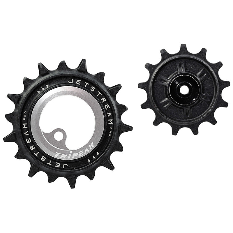 Galets Tripeak AOPW céram. 12-18 dents 12x2 v pour Shimano Dura-Ace R9200 – Argent