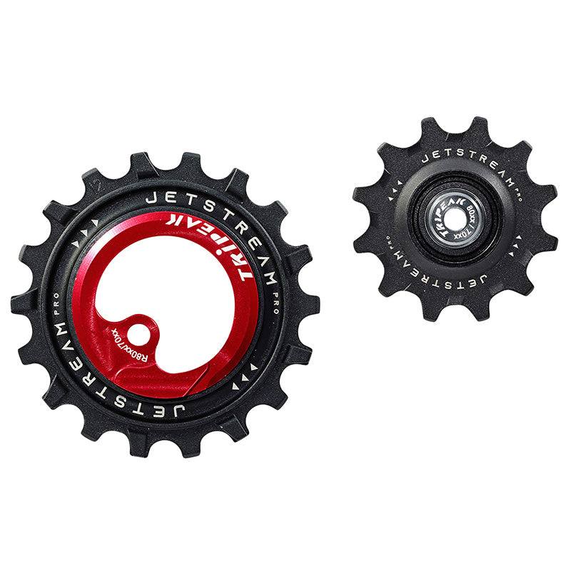 Galets Tripeak AOPW céram. 12-18 dents 12x2 v pour SRAM AXS Force-Rival D1-D2 (2023) – Rouge