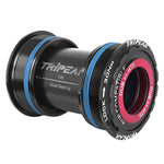 Cuvettes de boîtier Tripeak 3en1 filetées T45 boîte 82,5 mm axe 24-29-30 mm