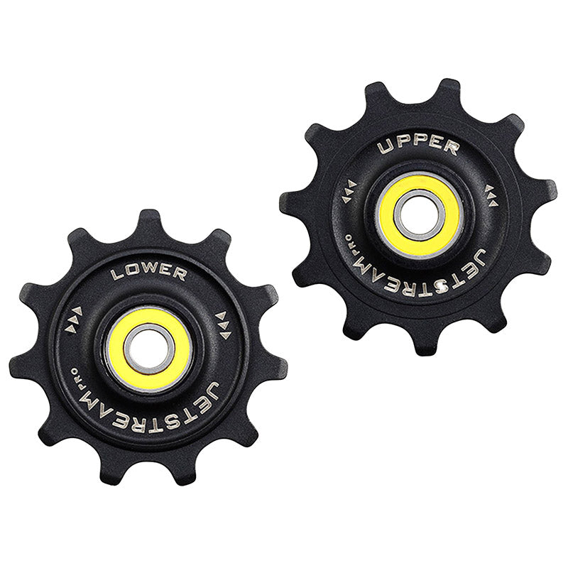 Galets route Tripeak céram. 11-11 dents 12 v pour Shimano Dura-Ace R9200-Ultegra R8100-105 R7100 – Noir