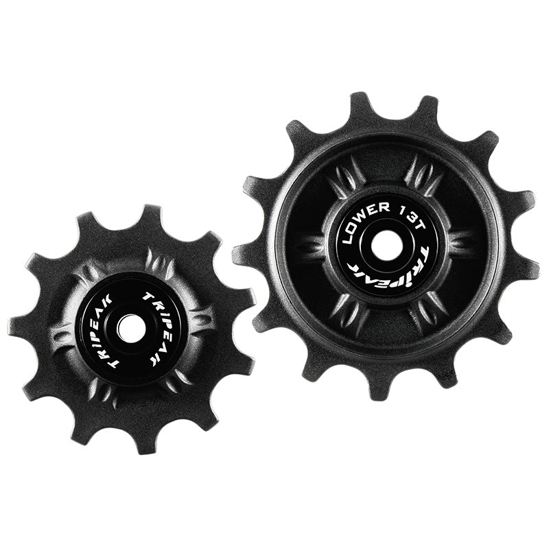 Galets gravel-vtt Tripeak céram. 11-13 dents 11 v pour Shimano GRX-XT (GRX 810-815-XTM8000) – Noir