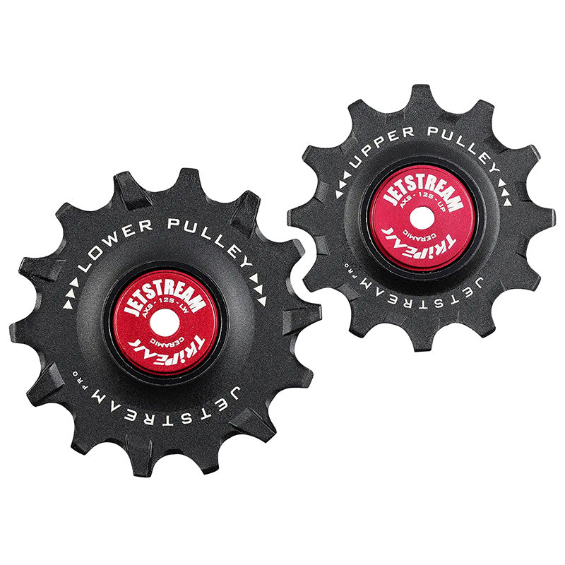 Galets route Tripeak céram. 12-14 dents 12 v pour SRAM eTap AXS – Noir