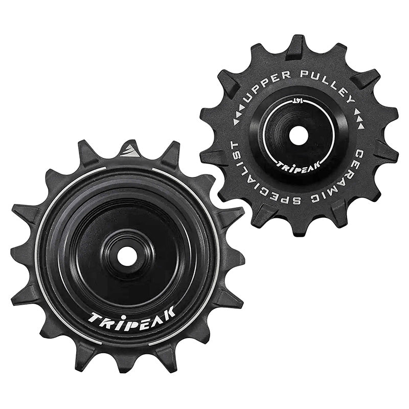 Galets route-gravel Tripeak céram. 14-16 dents 12 v pour SRAM eTap AXS – Noir