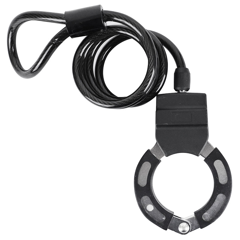 Antivol câble à boucle avec menotte Ø 8 mm 1 m – niveau 6