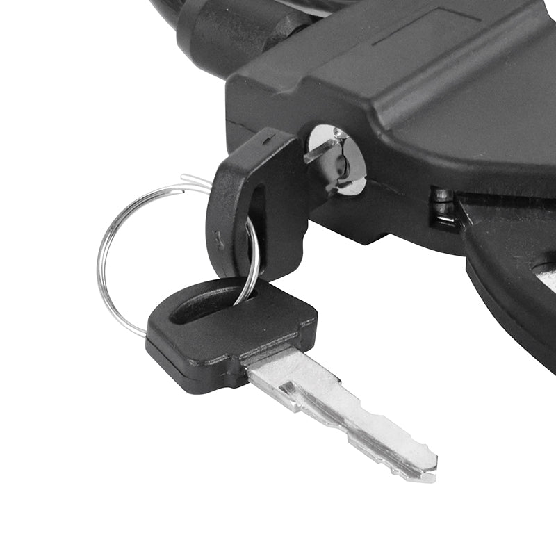 Antivol câble à boucle avec menotte Ø 8 mm 1 m – niveau 6 – vue 3