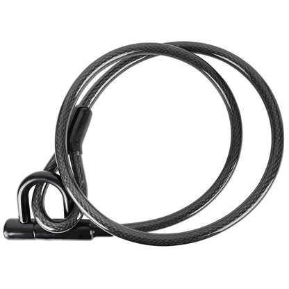 Antivol câble-U à clé Ø 15 mm 1,50 m noir – niveau 7