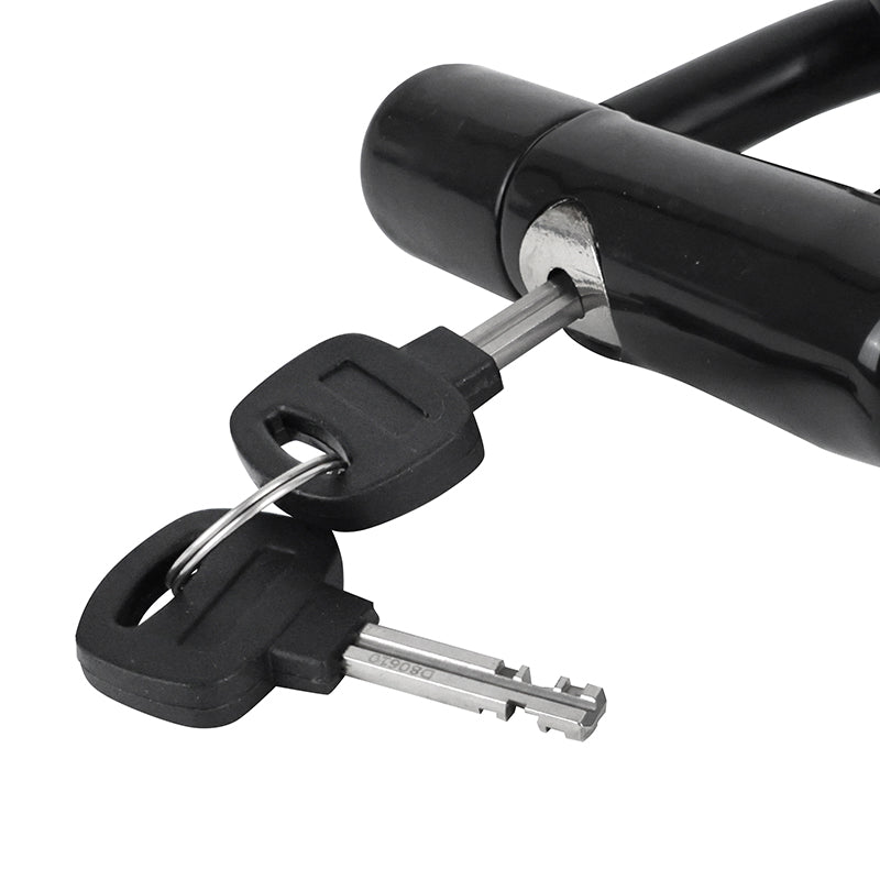 Antivol câble-U à clé Ø 15 mm 1,50 m noir – niveau 7 – vue 4