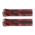Poignées VTT Switch Supergrip Lock-On (paire) – Rouge fumé