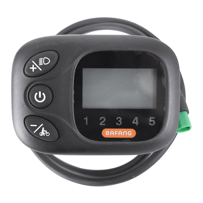 Écran VAE Bafang dp C15 canbus pour roue avant noir (support 22,2 mm longueur câble 230 mm) – vue 2