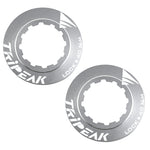 Écrous de disque Centerlock Tripeak alu ultra léger 7 g serrage interne (paire) – Argent