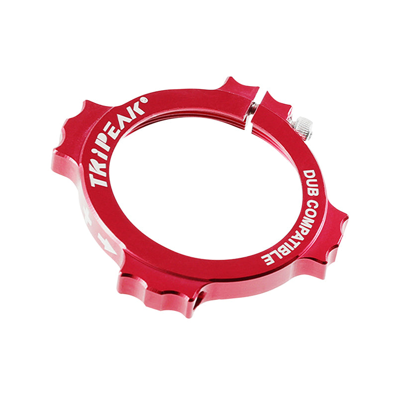Bague de précontrainte de pédalier Tripeak alu pour SRAM DUB – Rouge
