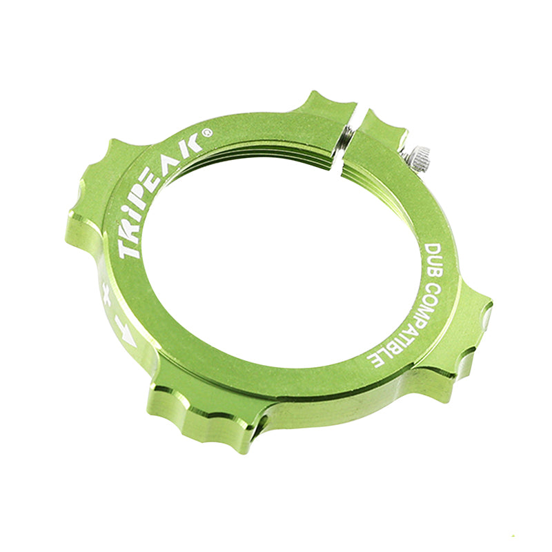 Bague de précontrainte de pédalier Tripeak alu pour SRAM DUB – Vert