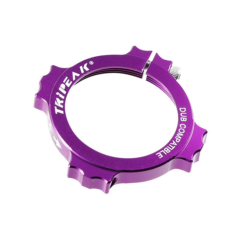 Bague de précontrainte de pédalier Tripeak alu pour SRAM DUB – Violet