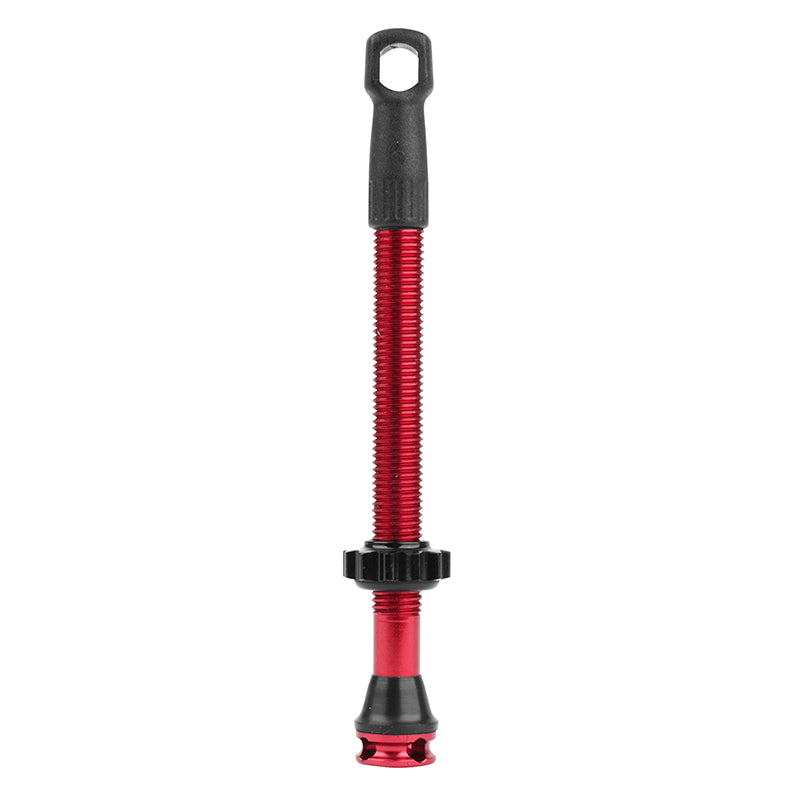 Valve tubeless Presta Newton 4 trous – Rouge 47 mm