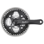 Pédalier VTT Sunrace FCM51 7-8 vitesses acier noir 152 mm 42-34-24 avec pare-chaîne
