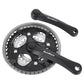 Pédalier VTT Sunrace FCM51 7-8 vitesses acier noir 152 mm 42-34-24 avec pare-chaîne – vue 3
