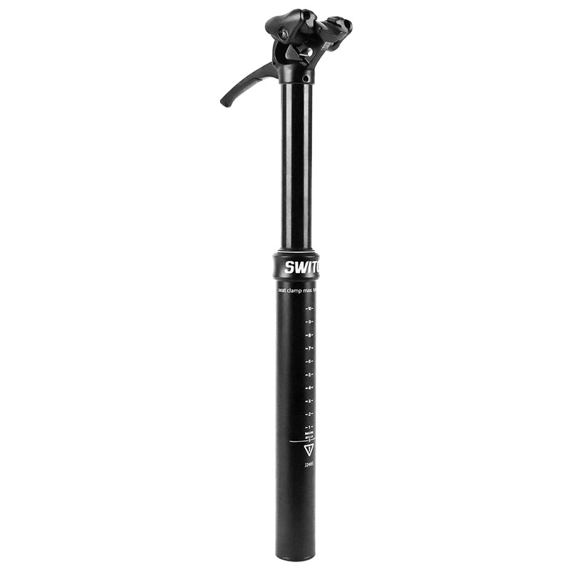 Tige de selle télescopique VTT Switch SW-08 à levier – 31,6 mm – 430 mm (15-120 mm)