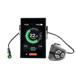 Écran avec unité de commande VAE Bafang dp C18 UART pour moteur central noir
