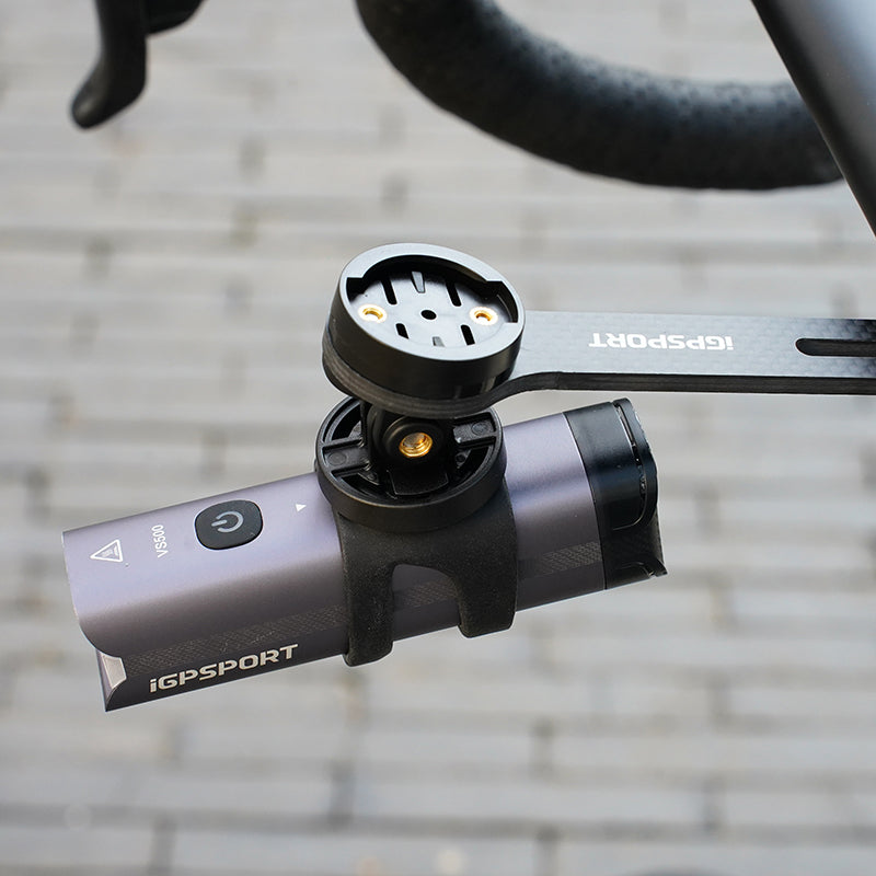 Support compteur et éclairage iGPSport M82S sous cintre-potence intégré – vue 8