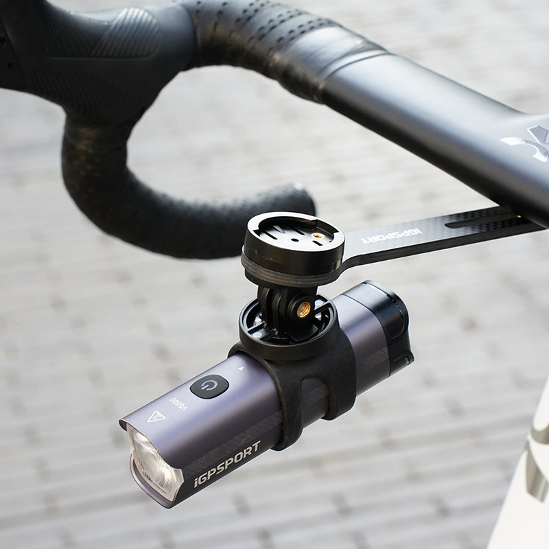 Support compteur et éclairage iGPSport M82S sous cintre-potence intégré – vue 9