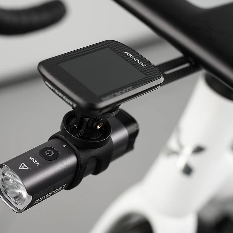 Support compteur et éclairage iGPSport M82S sous cintre-potence intégré – vue 14