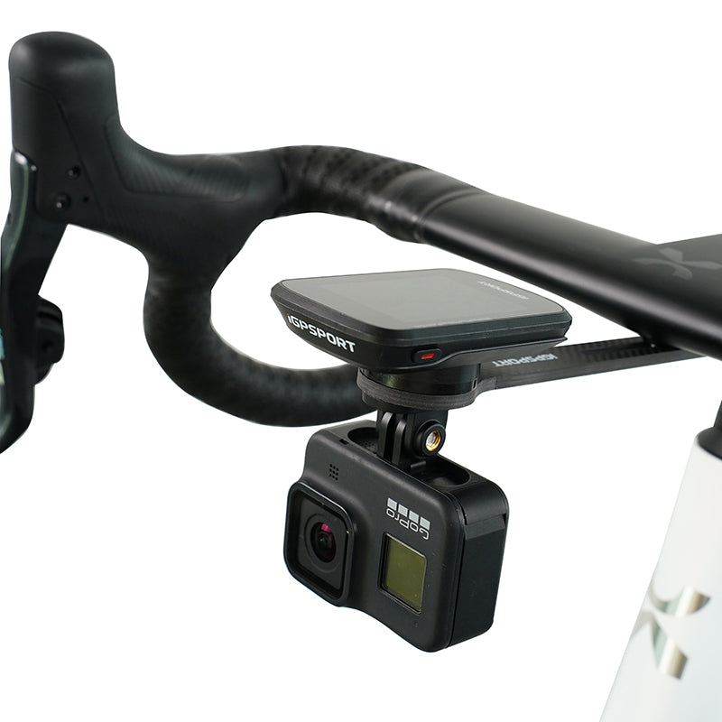 Support compteur et éclairage iGPSport M82S sous cintre-potence intégré – vue 17