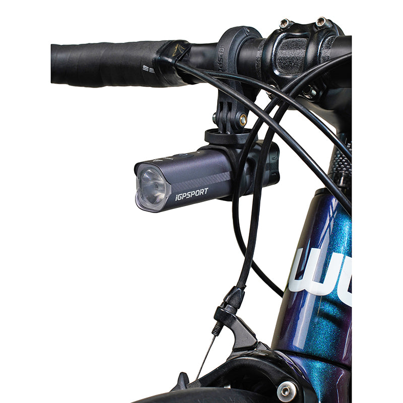 Support compteur et éclairage iGPSport M83 fixation cintre – vue 4