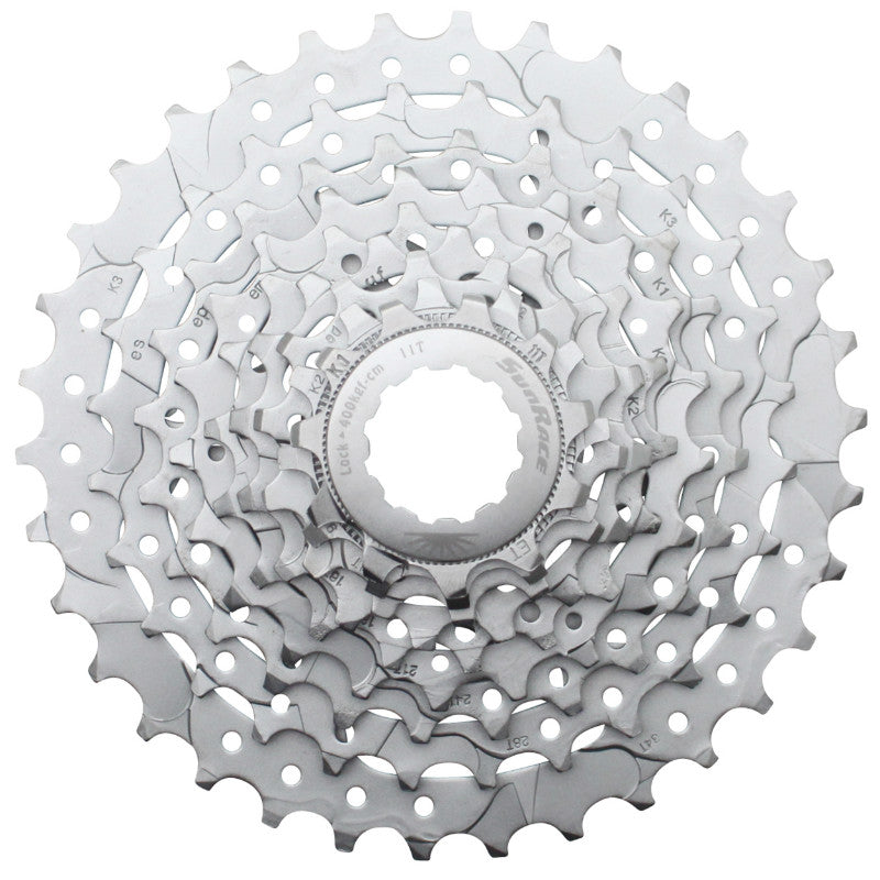 Cassette VTT Sunrace M96 9 vitesses nickel – 11-34