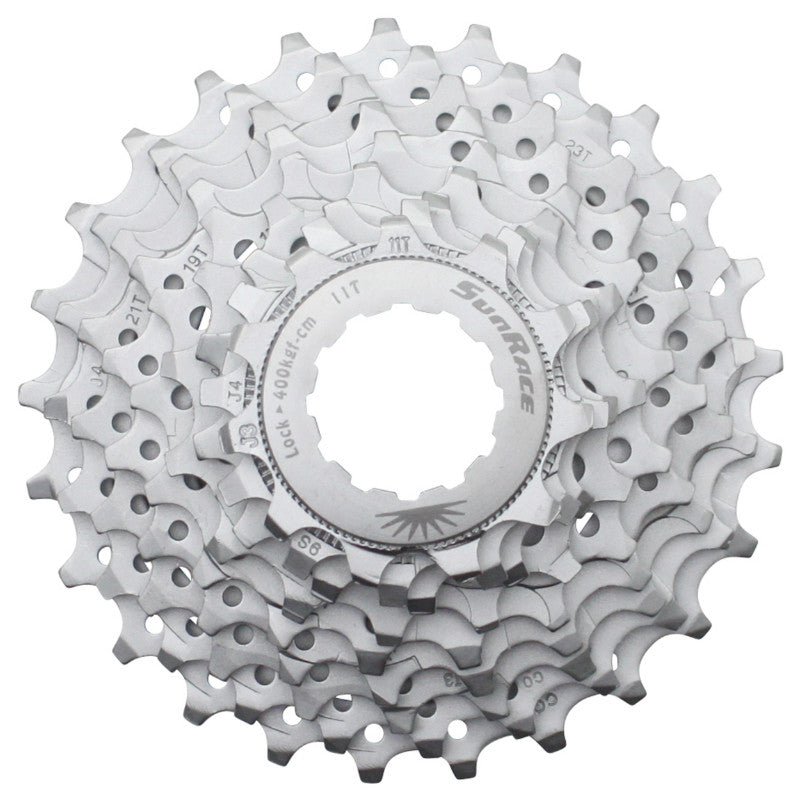 Cassette route Sunrace R91 9 vitesses nickel compatible Shimano – 11-25