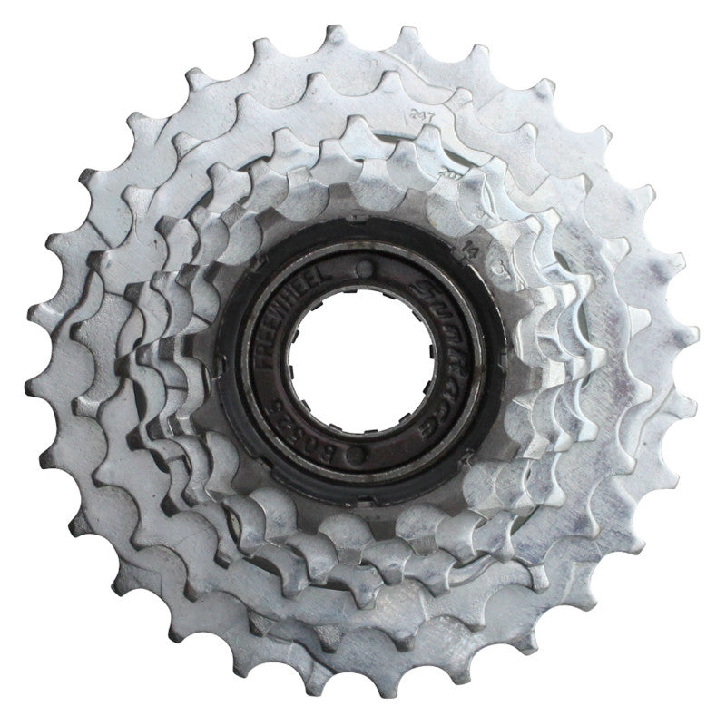 Roue libre Sunrace indexée 5-6 vitesses – 6 v 14-28 argent