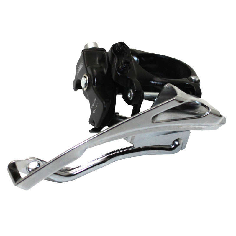 Dérailleur avant VTT Sunrace collier bas 34,9 avec adaptateurs, tirage haut-bas – M30 – 48-38-28