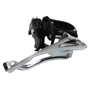 Dérailleur avant VTT Sunrace collier bas 34,9 avec adaptateurs, tirage haut-bas – M30 – 48-38-28
