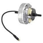 Moteur roue avant VAE Bafang H400 36V-250W argent entraxe 100 mm avec câble L. 700 mm (fm G320.250.V)