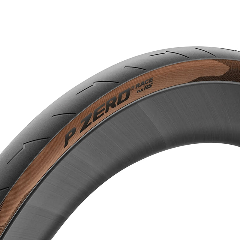 Pneu route Pirelli P Zero Race RS Classic Tanwall noir flanc marron tringle souple – 700 x 30 (30-622)