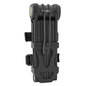Antivol pliant Auvray City Lock 360 Pro 120 cm noir avec support – niveau 8/10 – vue 2