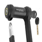 Antivol pliant Auvray City Lock 360 Pro 120 cm noir avec support – niveau 8/10 – vue 6