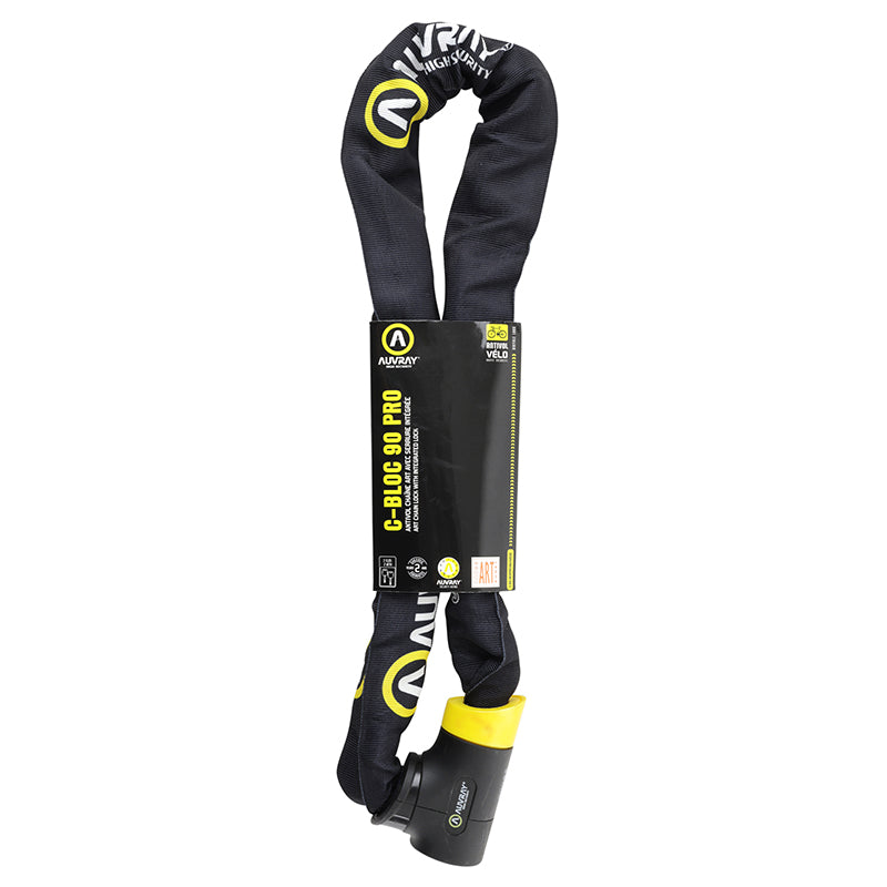 Antivol chaîne à clé Auvray C-Bloc Pro Ø 8,5 mm 90 cm serrure intégrée – vue 5